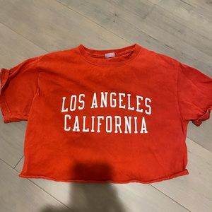 Brandy Millville los angles crop top